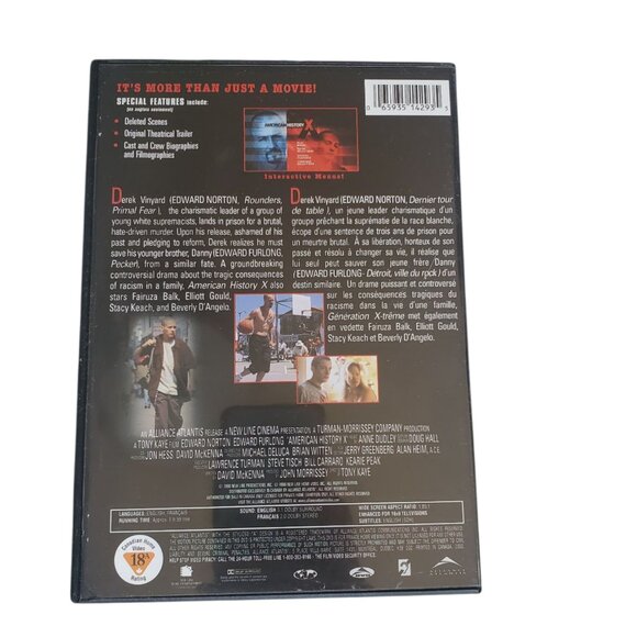 American History X DVD - Picture 2 of 2